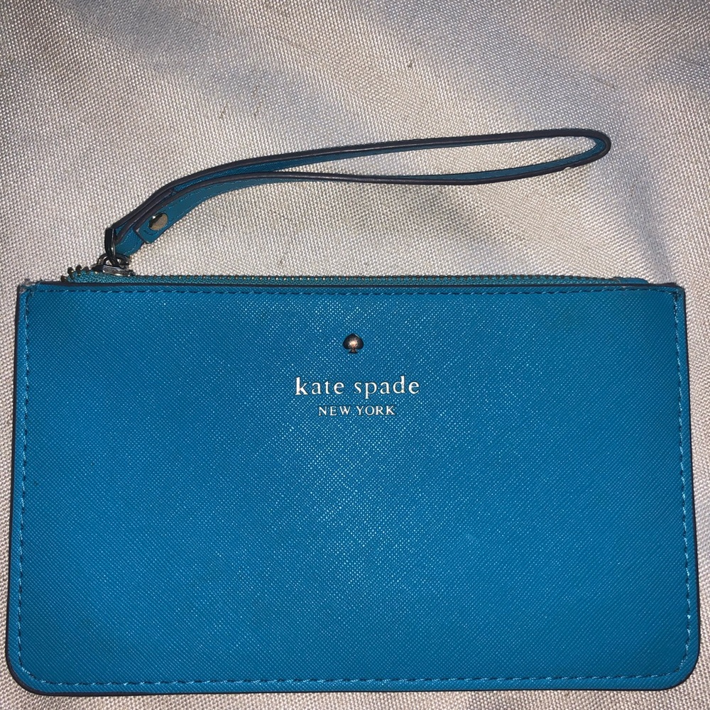 Kate Spade Electric Blue wristlet